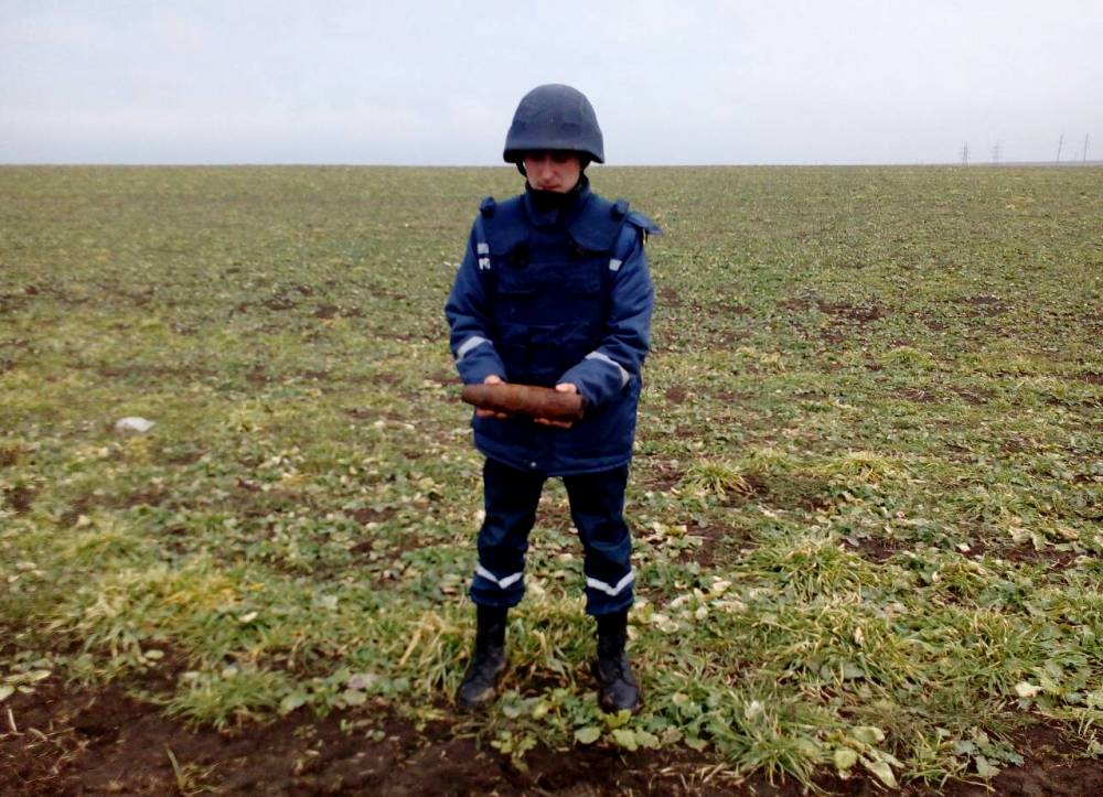 На одесской городской свалке нашли противотанковую мину