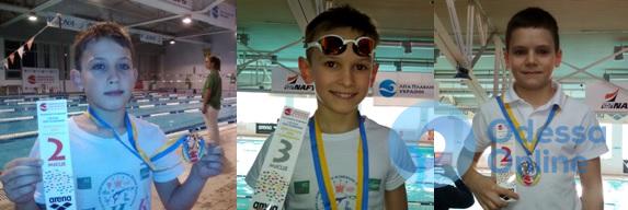 Юные одесситы достойно выступили на всеукраинском турнире по плаванию