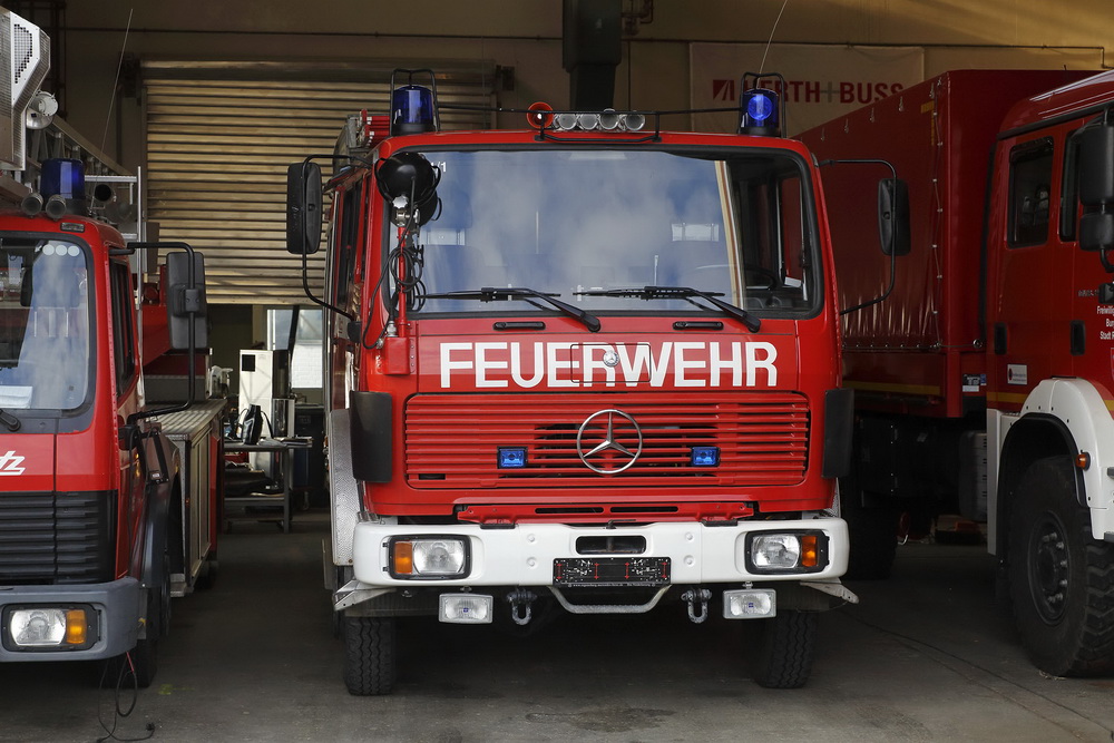 Регенсбург подарил одесским спасателям пожарную автоцистерну