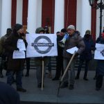 В Одессе протестовали против повышения стоимости проезда в маршрутках