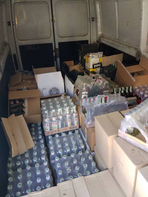 В Одессе изъяли около тонны нелегального алкоголя