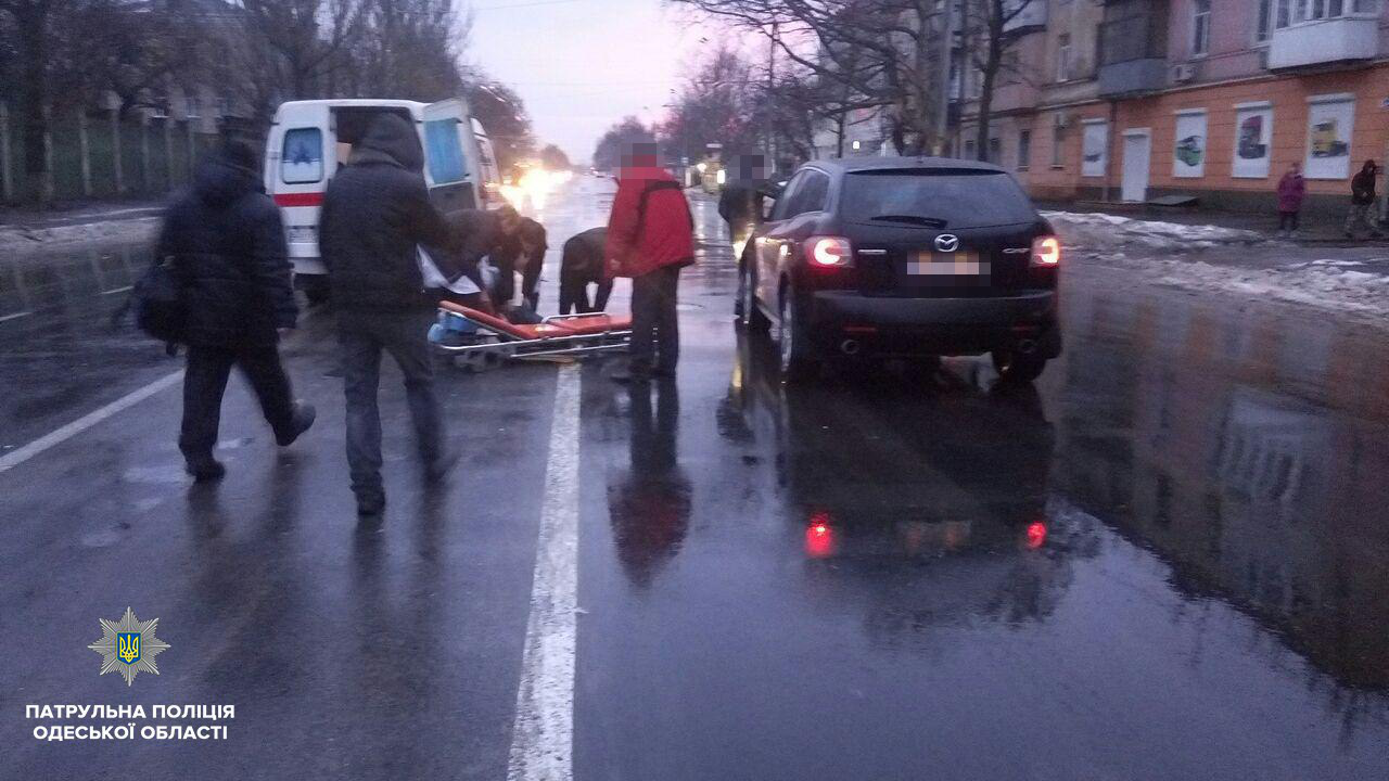 В Одессе сбили пешехода