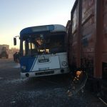 В Черноморске столкнулись поезд и автобус: есть пострадавшие