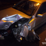 На Черемушках BMW врезался в дерево