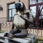 Железная обезьяна: в Одессе появился новый арт-объект