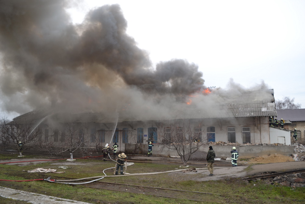 Пожар на «Одессе-Товарной»: найдено тело погибшего мужчины