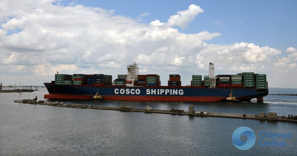Одесский порт нарастил перевалку контейнеров