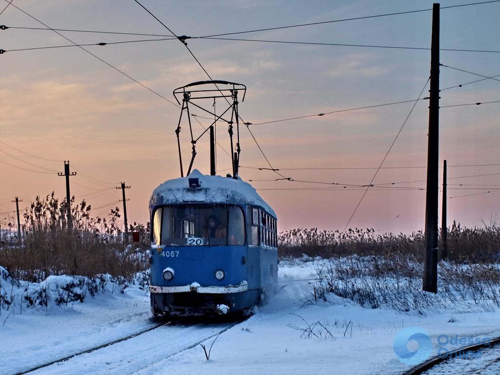 В Одессе вновь не ходит «камышовый» трамвай