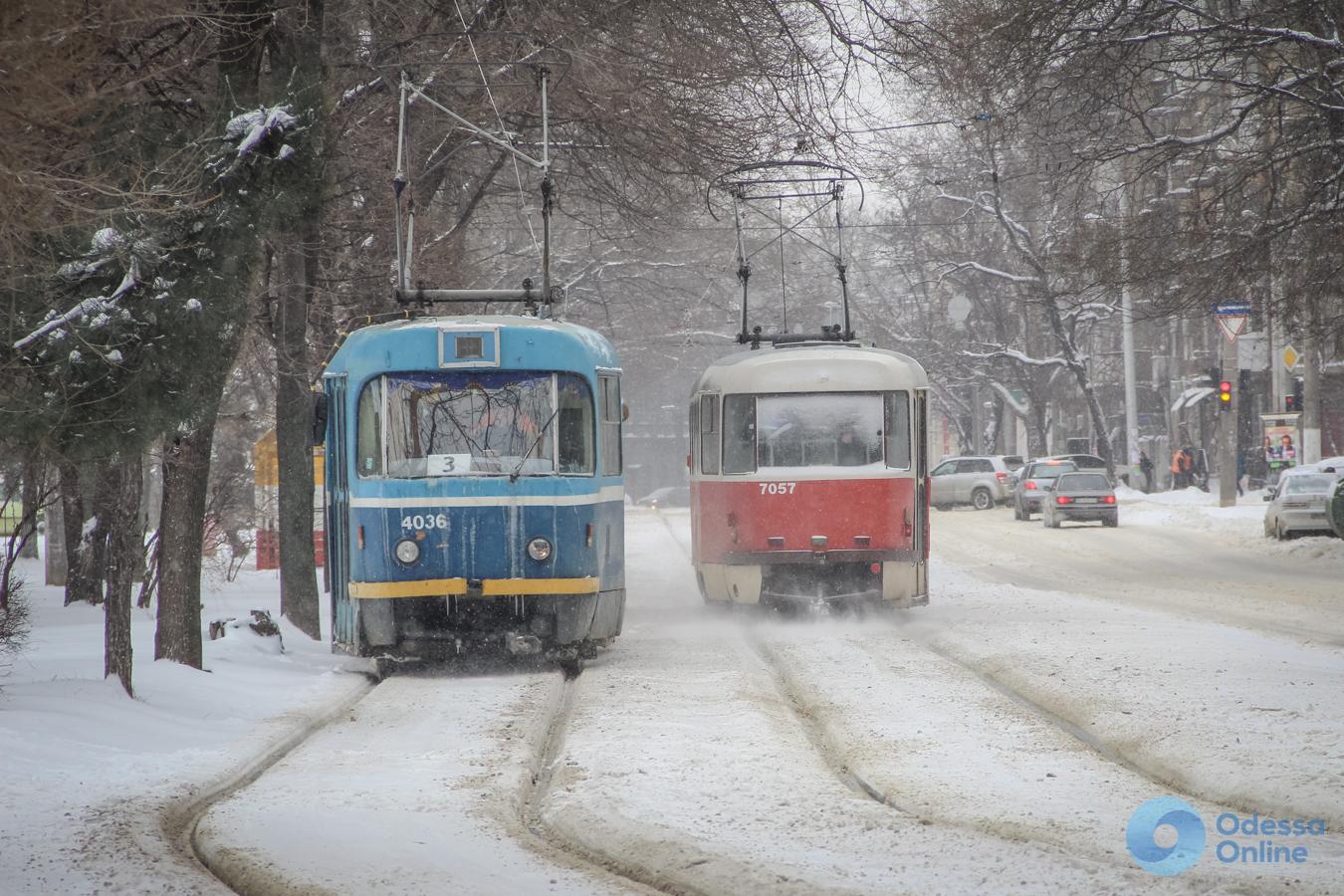 Одесса во время снегопада (фоторепортаж)