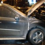 Одесса: на парковке ресторана горел Mercedes
