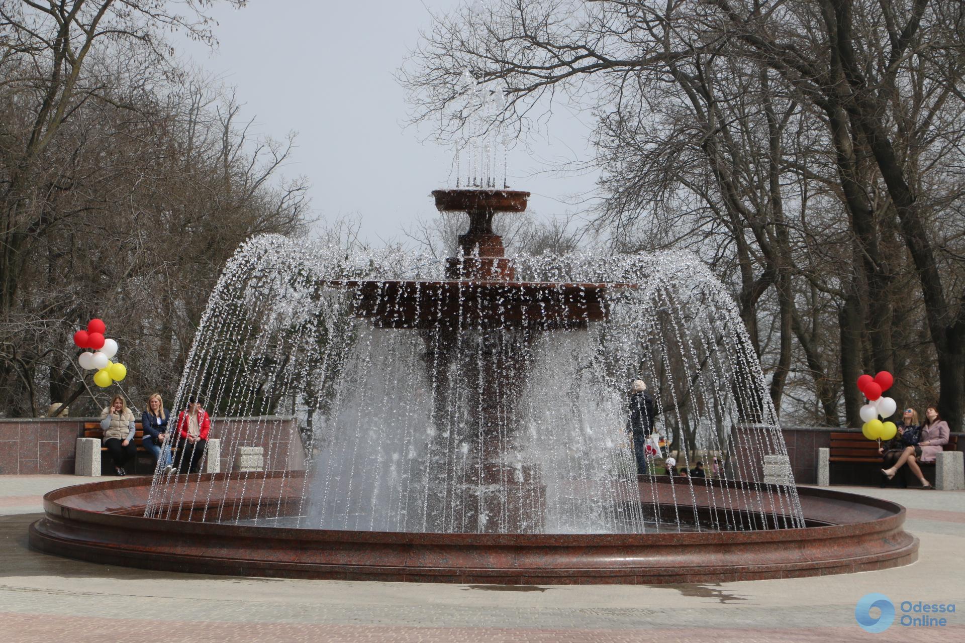 В парке Шевченко восстановили фонтан