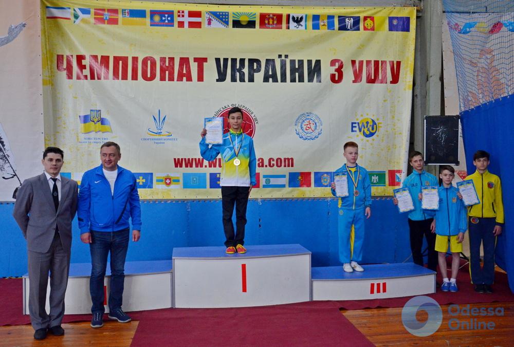 Одесситы успешно выступили на чемпионате Украины по спортивному ушу