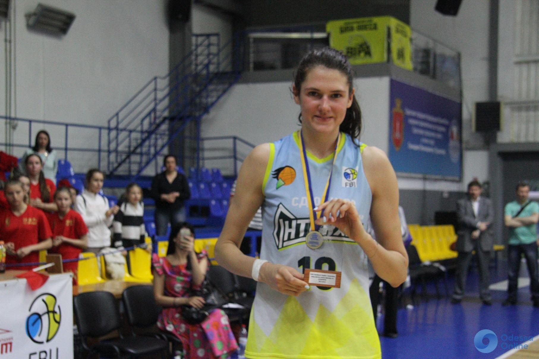 Одесские баскетболистки завоевали серебряные медали украинской Суперлиги