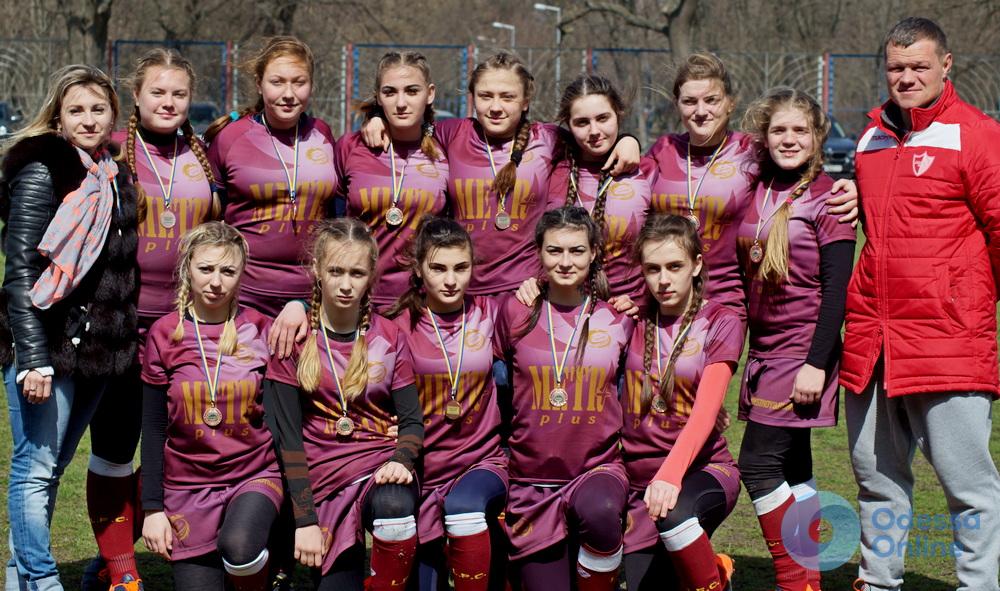Одесские команды завоевали два комплекта медалей юниорского чемпионата Украины по регби-7