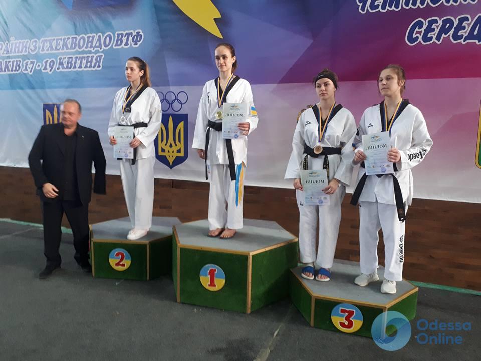 Одесситы завоевали полтора десятка медалей чемпионата Украины по тхэквондо