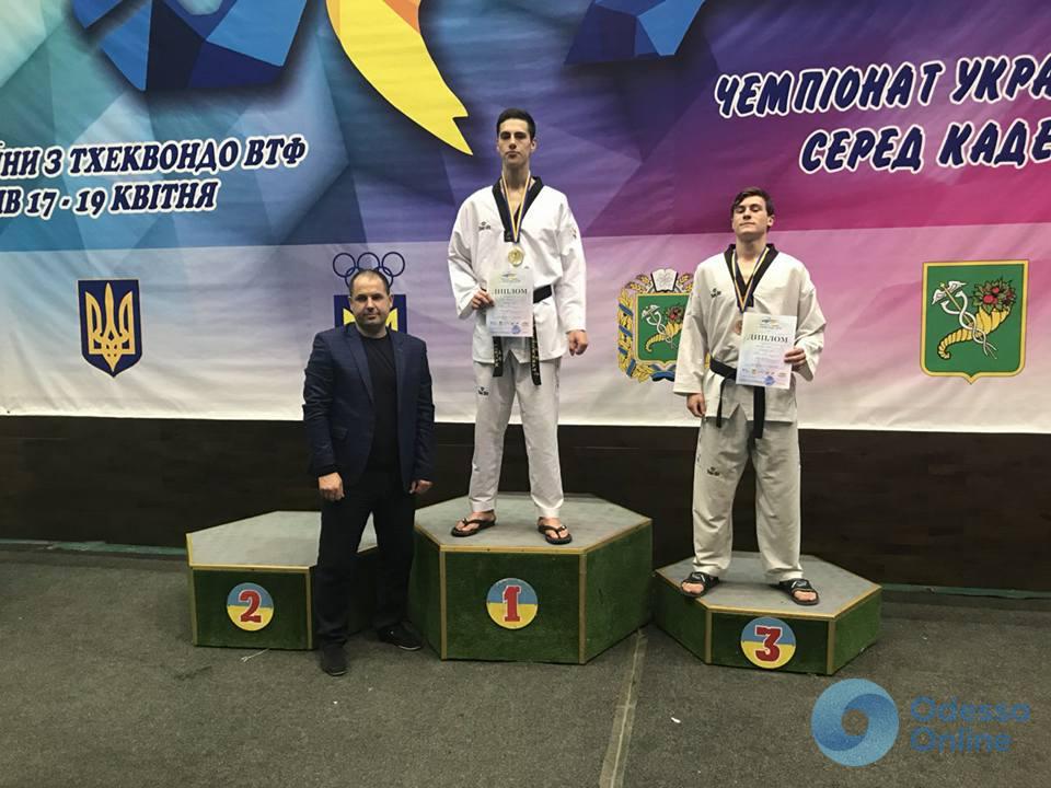Одесситы завоевали полтора десятка медалей чемпионата Украины по тхэквондо