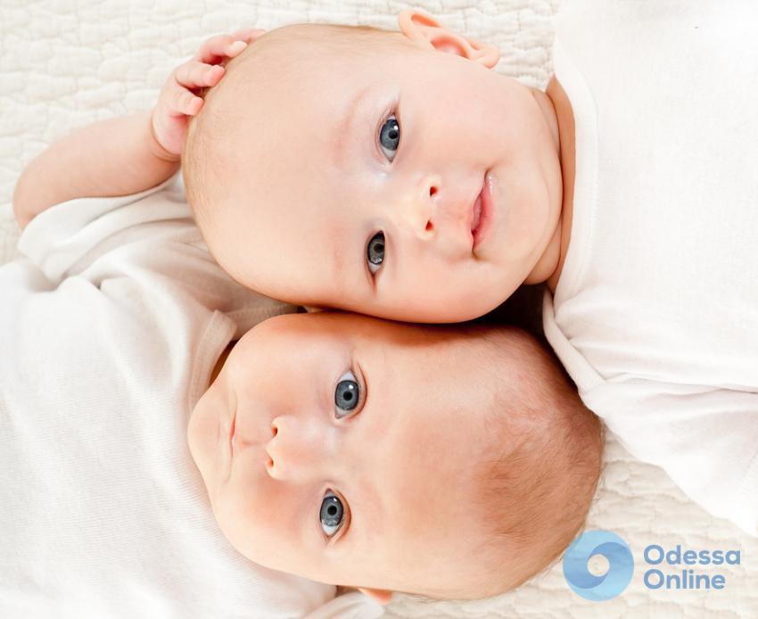 Две пары близнецов родились на прошлой неделе в Одессе