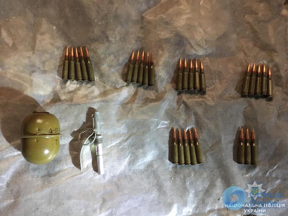 Житель Одесской области хранил в печи боеприпасы