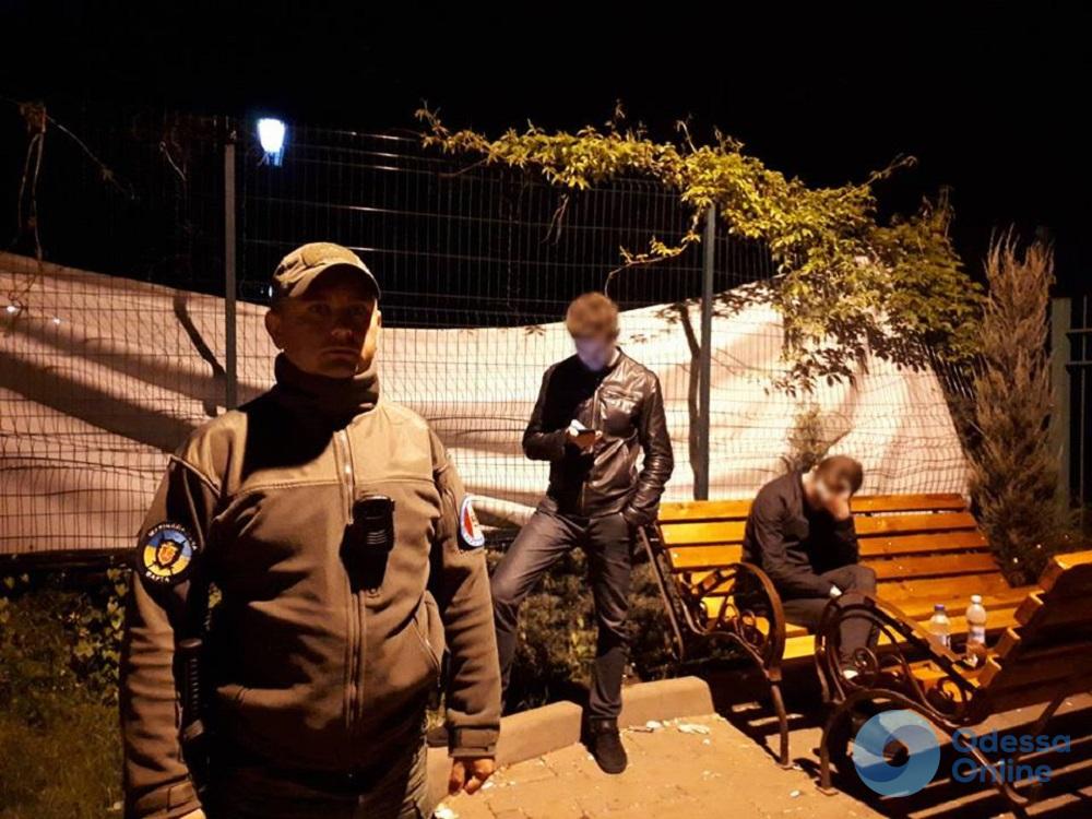 Минувшей ночью в Стамбульском парке задержали двух любителей «травки»