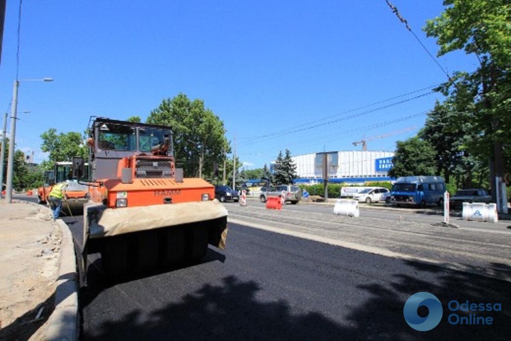 В июле завершатся дорожные работы на проспекте Шевченко