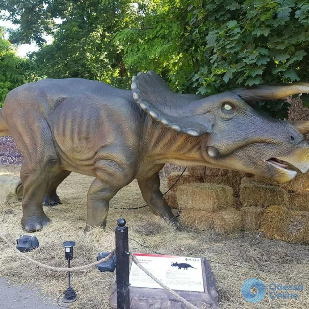 В Одессе открылась уникальная выставка динозавров
