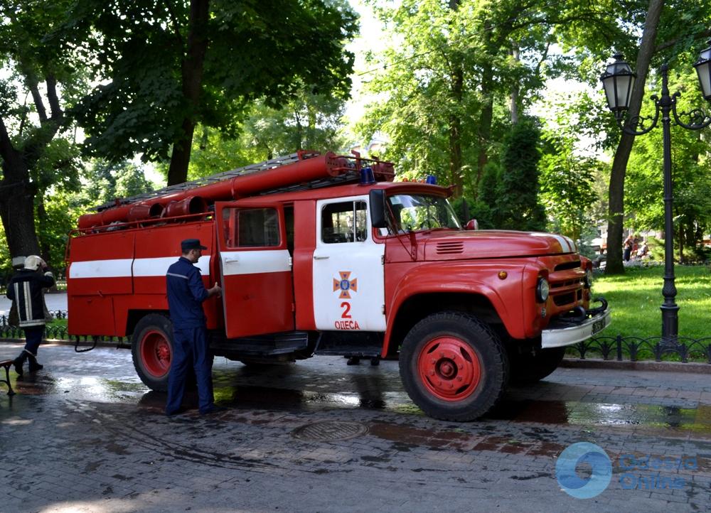 В Одессе произошел пожар в Летнем театре