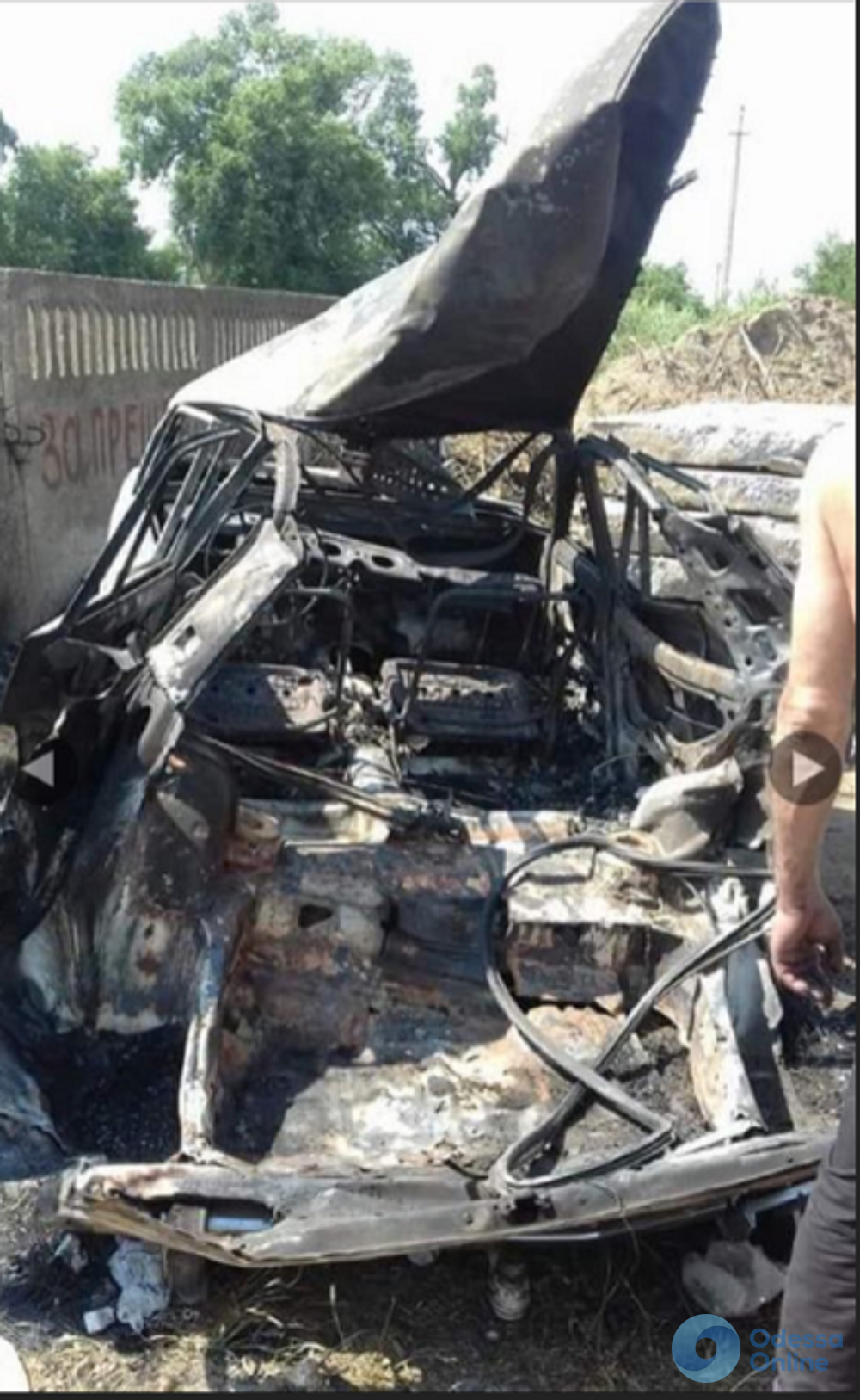 В Одесской области пятилетний мальчик получил тяжелые ожоги в результате взрыва авто