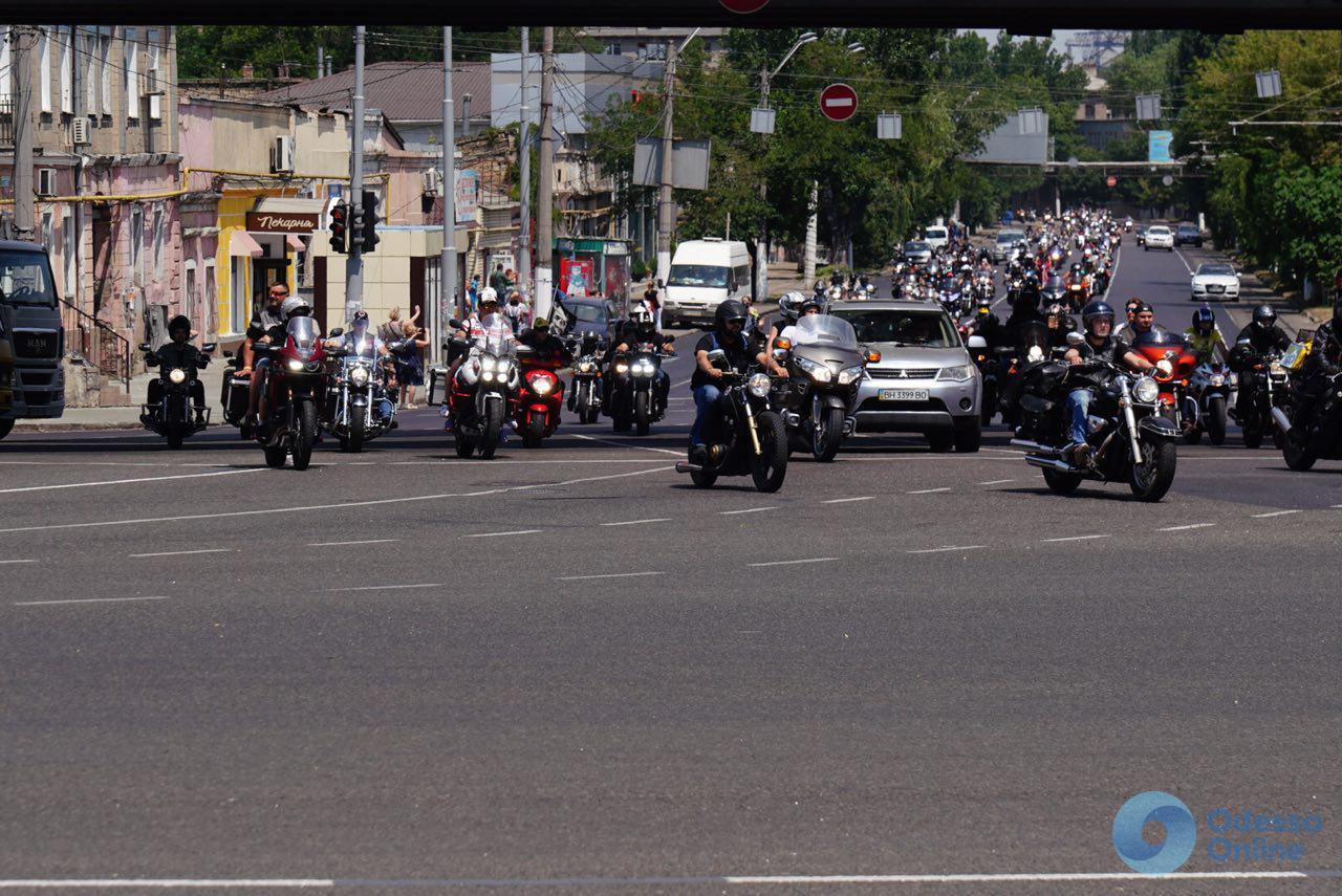 В Одессе состоялся парад байкеров