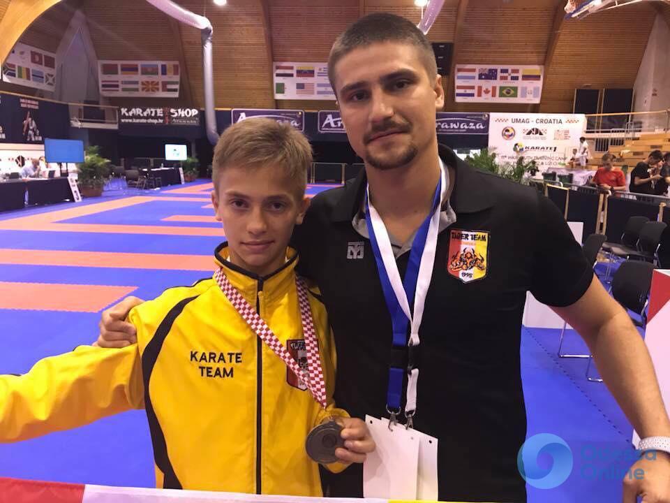 Одесситы успешно выступили в престижном международном турнире по каратэ в Хорватии