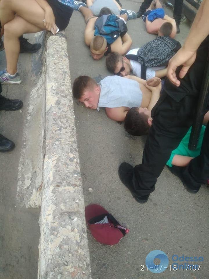 В Одессе полиция задержала фанатов киевского «Динамо»