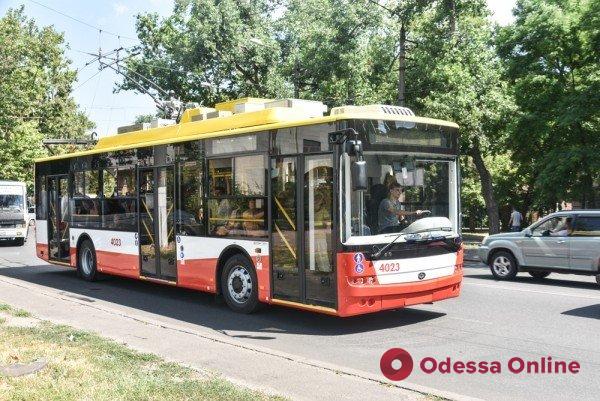 В Одессе прекращают работу летние маршруты электротранспорта
