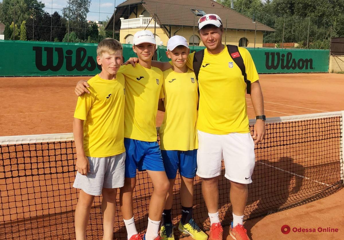 Одесский теннисист в составе сборной Украины вышел в финальную часть командного чемпионата Европы