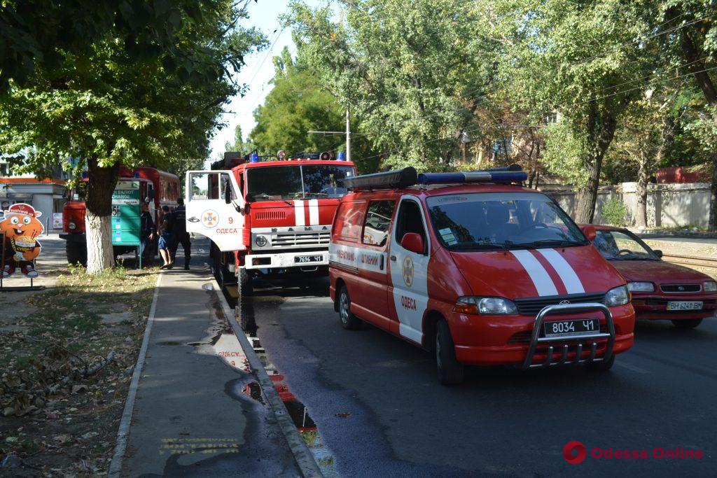 В Одессе при пожаре погибла пенсионерка