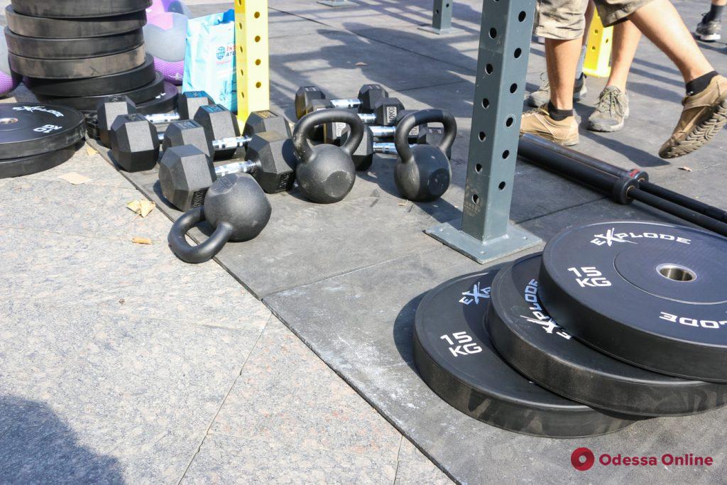 Кроссфит в Одессе: У памятника Дюку прошли всеукраинские соревнования (фото)