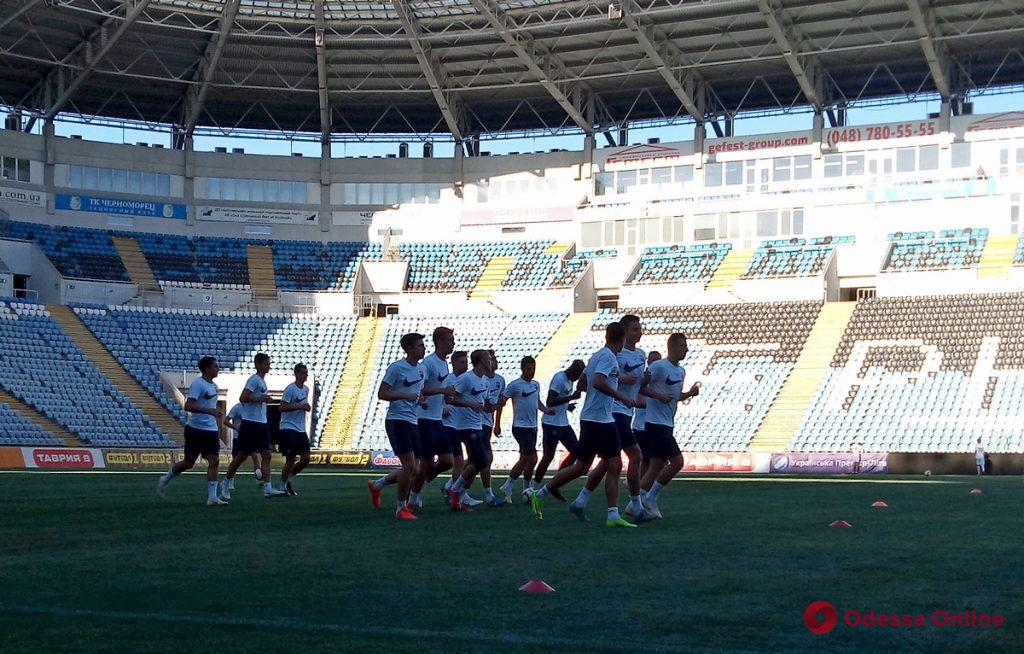 Лига Европы в Одессе: осторожный тренер «Бордо», отсутствие ажиотажа, лягушачьи лапки и покрашенный газон