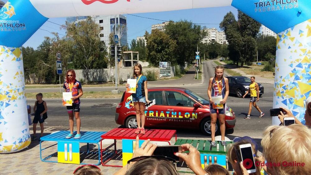 Одесские триатлеты завоевали медали трех турниров
