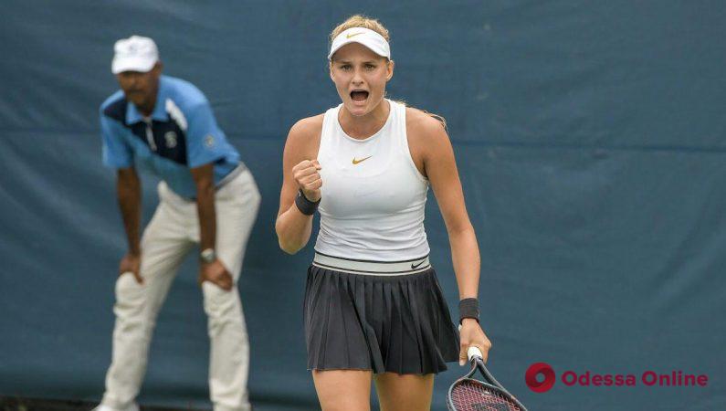 Восемнадцатилетняя одесситка пробилась в основную сетку престижного теннисного турнира в США