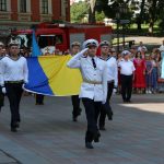 В Одессе у здания мэрии торжественно подняли флаг Украины (фото)