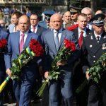 День независимости: в Одессе возложили цветы к памятнику Шевченко (фоторепортаж)