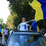 День независимости на колесах: в Одессе проходит праздничный автопробег (фото)