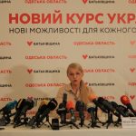 Тимошенко в Одессе не пожелала отвечать на неудобные вопросы, а активисты не желают её здесь видеть
