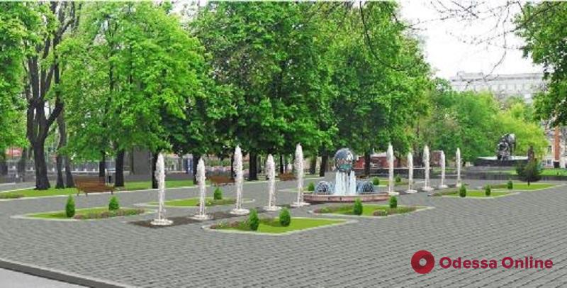 Одесса: к реконструкции Старобазарного сквера приступят после замены теплотрассы