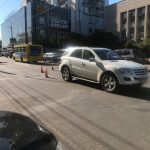 В Одессе Mercedes сбил женщину