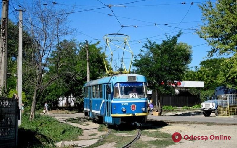 В Одессе из-за ДТП не работают два трамвайных маршрута