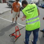 В Одессе демонтировали 89 незаконно установленных юнипаркеров