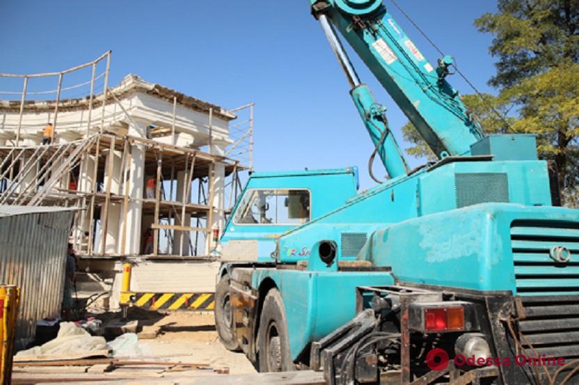Реставрацию Воронцовской колоннады планируют закончить в следующем году