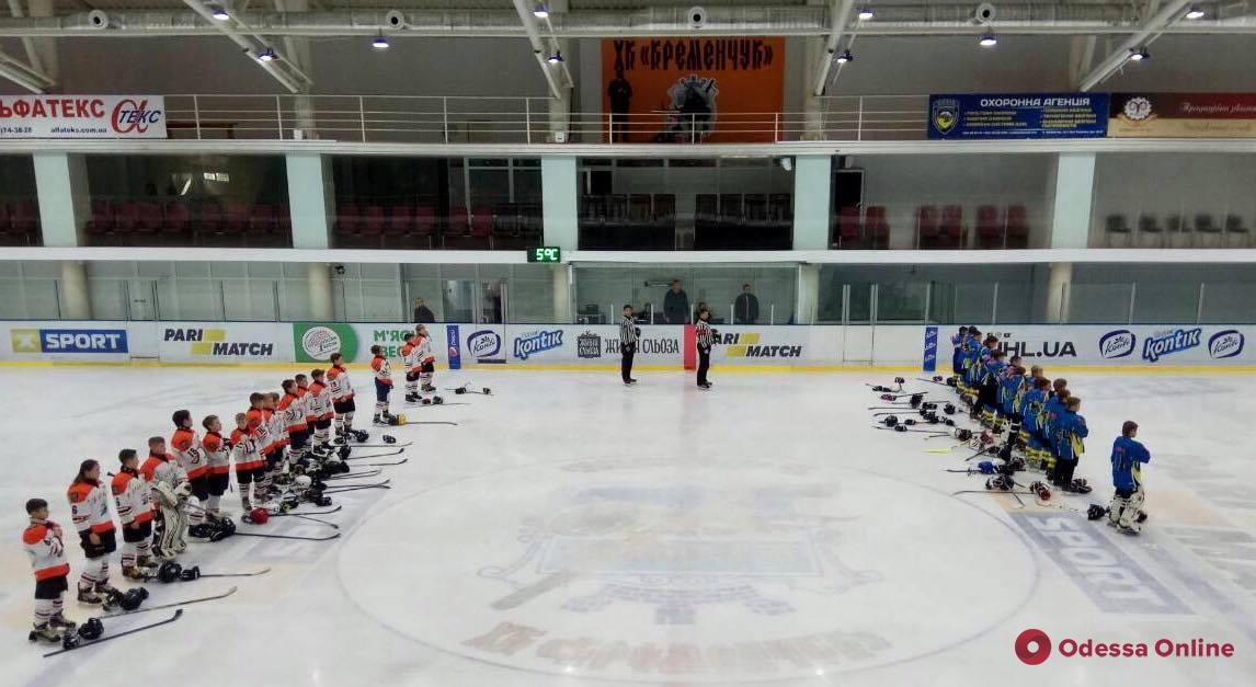Одесситы уверенно стартовали в Межрегиональной детской хоккейной лиге Украины