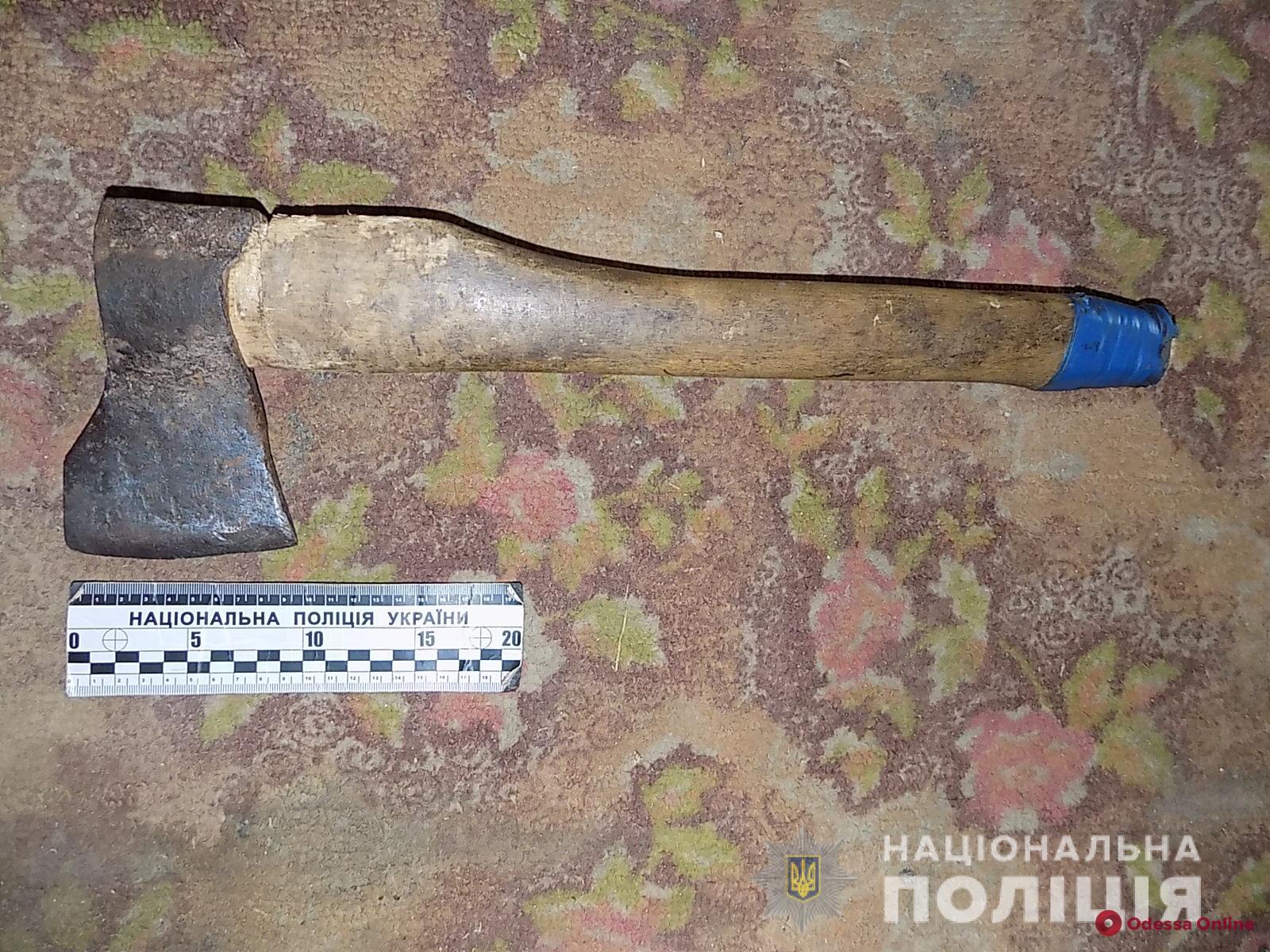 Защищал супругу: житель Одесской области получил топором по голове