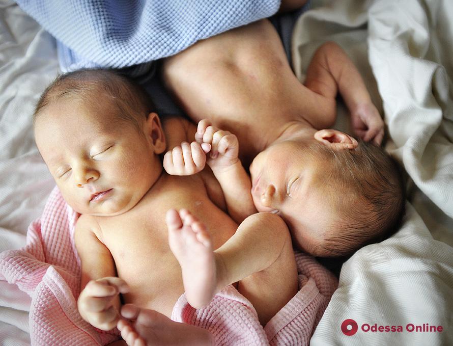 В Одессе на прошлой неделе родились пять двоен
