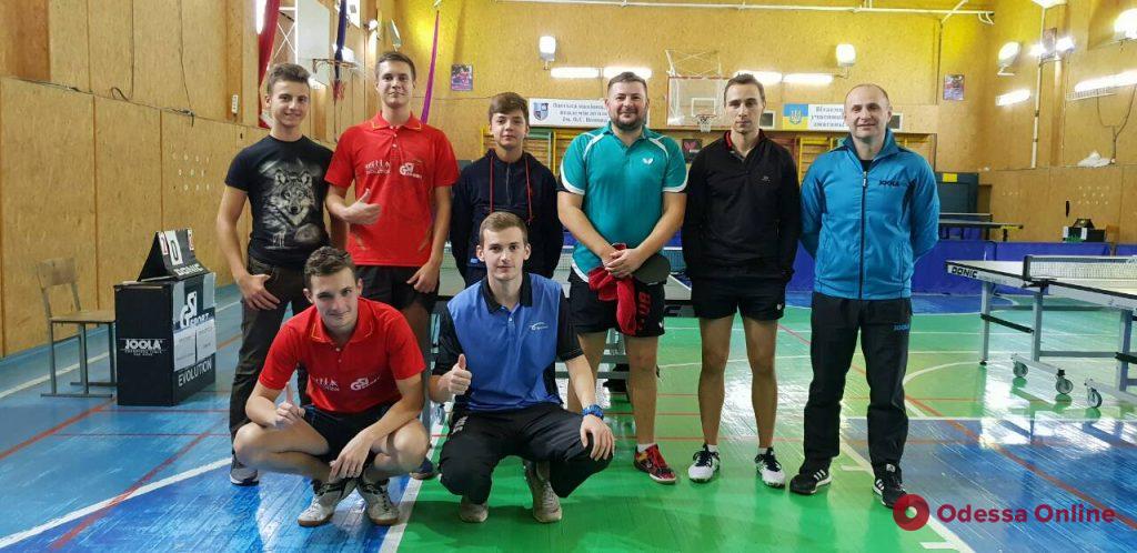 Одесситы блестяще стартовали в клубном чемпионате Украины по настольному теннису